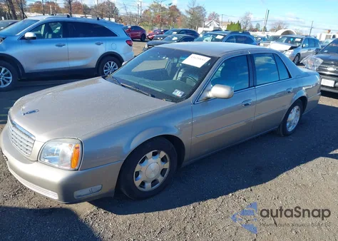 2001 Cadillac Deville z USA, uszkodzony, nr VIN 1G6KB54Y91U180537